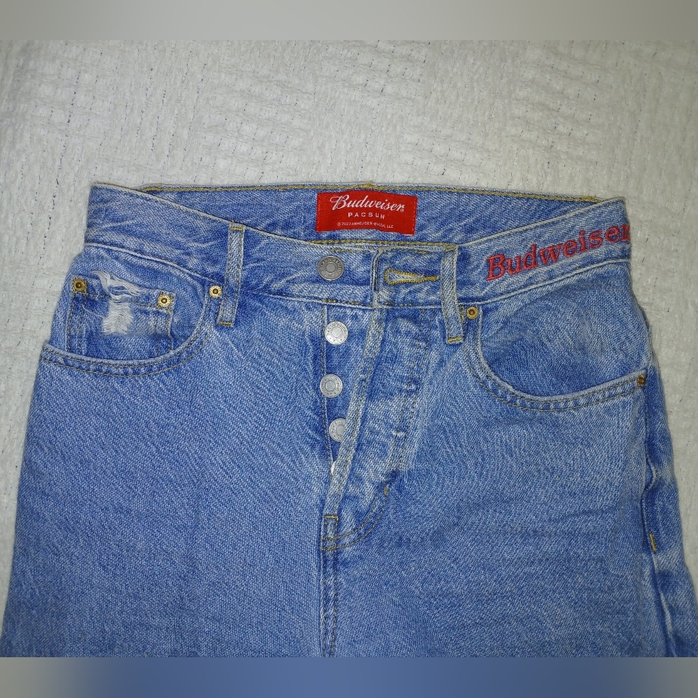 Pacsun Budweiser Dad Jeans